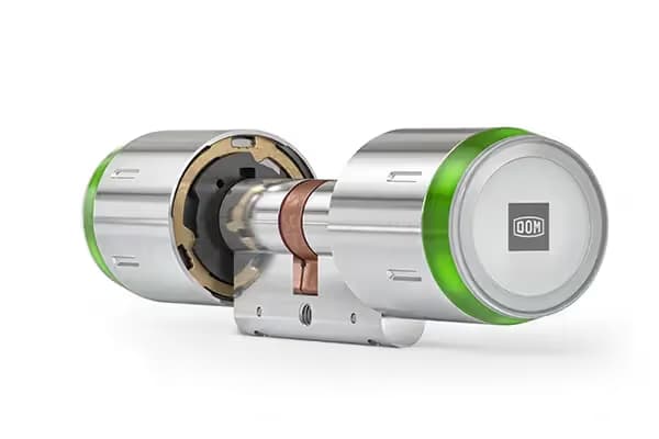 Elektronischer Schließzylinder mit Drehknauf