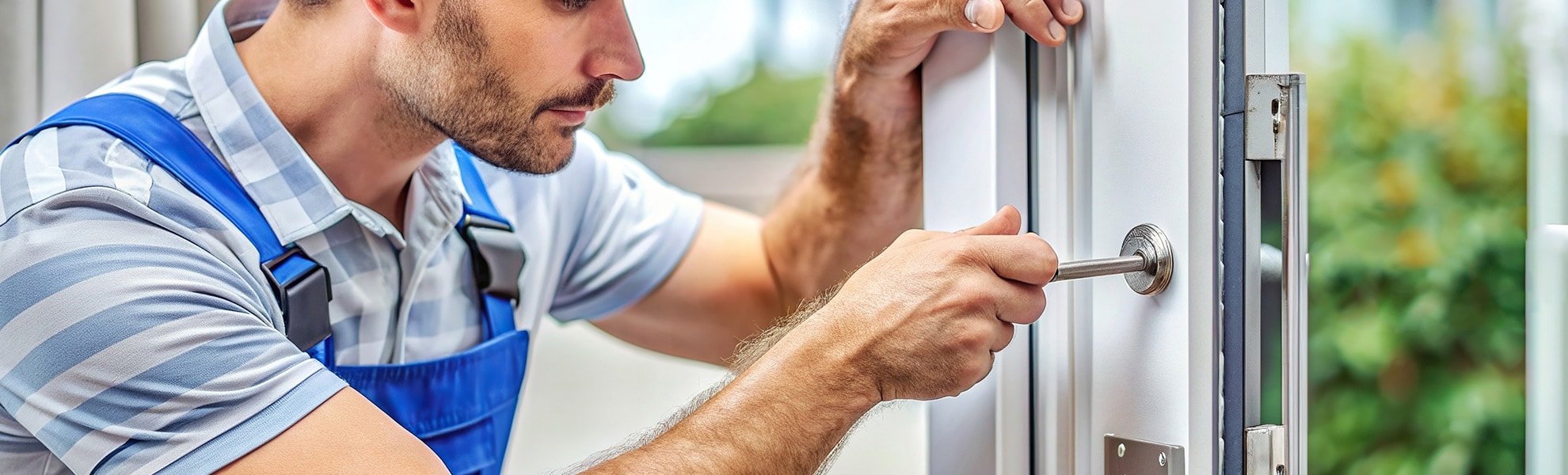 Detailaufnahme eines Einsteckschlosses mit Anti-Panik-Funktion an einer Tür – für mehr Sicherheit und schnelle Fluchtmöglichkeit im Notfall.