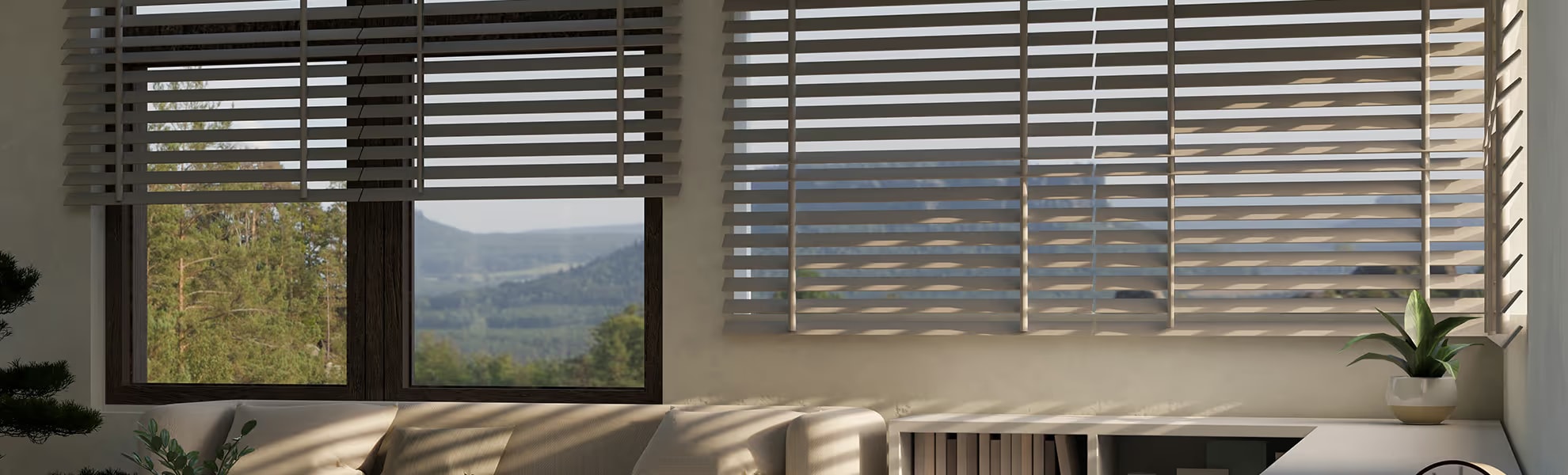 Fenster mit Rollladen und Jalousie im Wohnraum – K&I Schlüsseldienst Stuttgart für Reparatur und Montage.